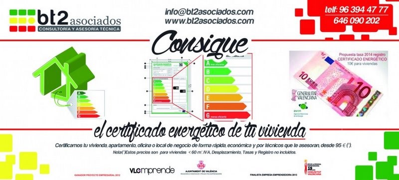 Certificado energético Valencia
