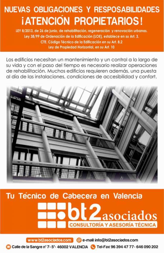 tecnico cabecera comunidades Valencia